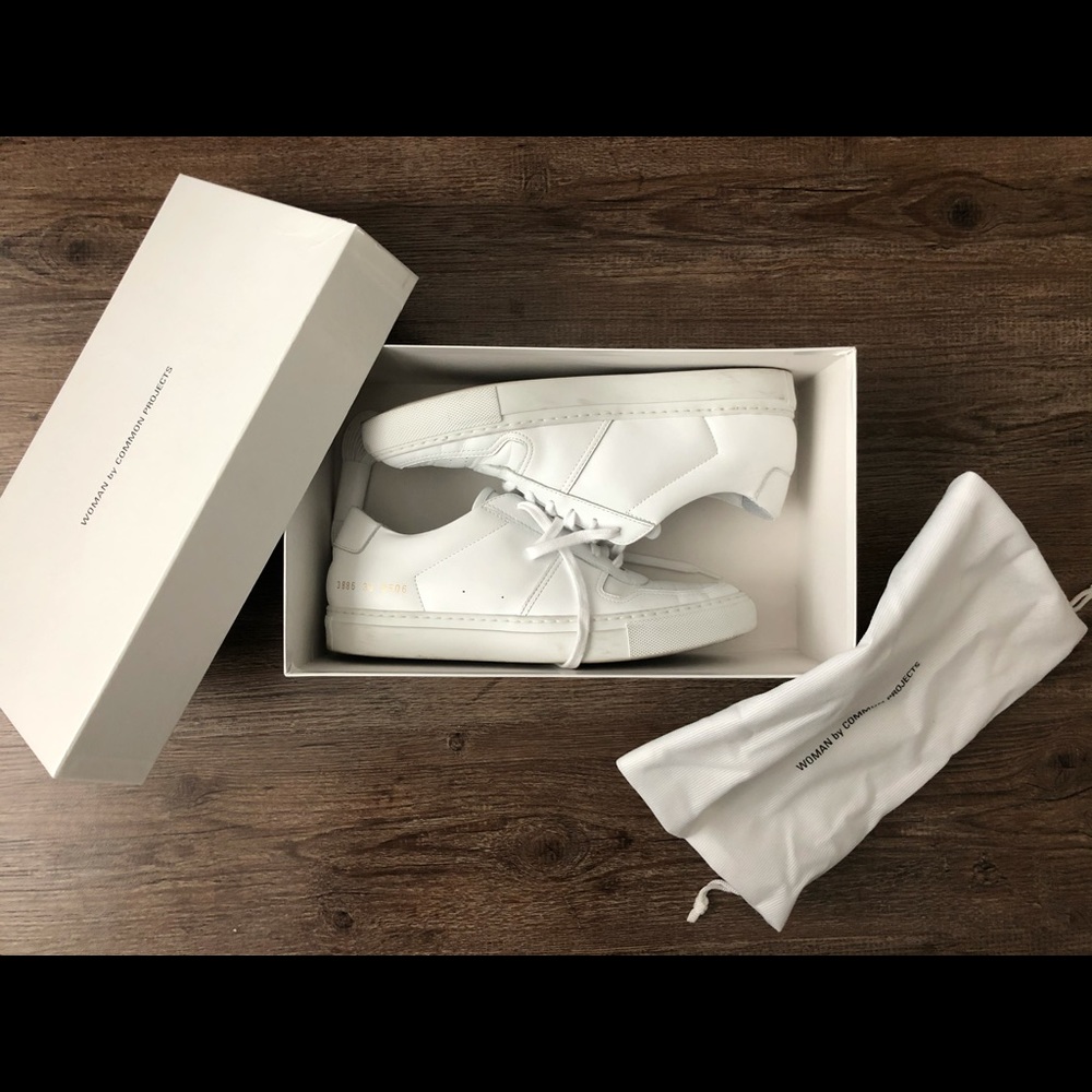Woman by Common Projects - White Sneakers Size 38
